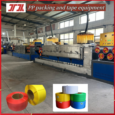 Hoge sterkte en hoge spanning PP-bandband automatische wikkeling en extrusie apparatuur 6000KGS/24h