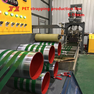 Plastic Machinery PET Plastic Steel Strapping Productielijn met 9-32 mm breedte