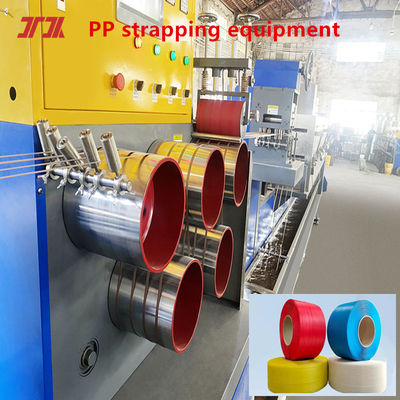 Geavanceerde PP-bandenproductielijn PP-extruder PP-bandenapparatuur voor servo-opwikkelmachine