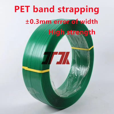 Hoge trekvastheid Robuust polyester Plastic Pet Strapping Roll Polyester