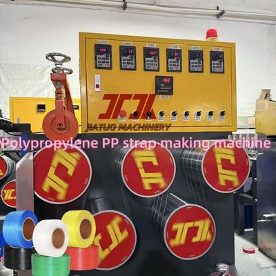 110 mm PP-bandmachine Verstelbare bandspanning voor PP-recyclemateriaal