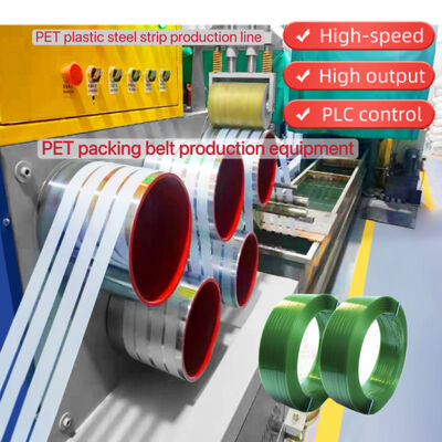 PET-bandenmachine voor het maken van enkelvoudige schroef PET-band met 50cc doseerpomp