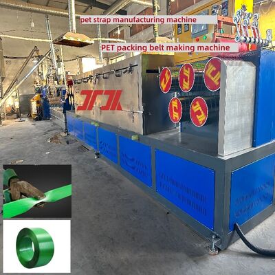 PET-gordel-extrusietoestellen 300-350 kg/uur Automatische PLC-besturing van het wikkelen