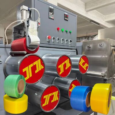 5-19 mm Automatische PP-bandproductielijn PP-bandmachine met PLC-besturing