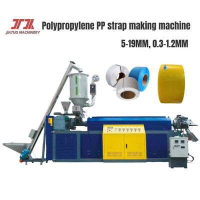 380V 50HZ PP banden maken machine Twin Schroef 100kg/H voor 100% gerecycled materiaal