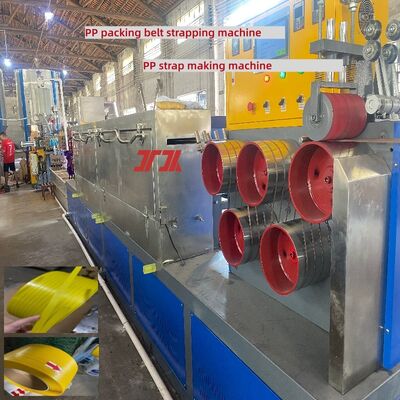 Productielijn voor PP-banden met een enkele schroef PP-banden Extrusie Uitgang 100 600 kg/uur
