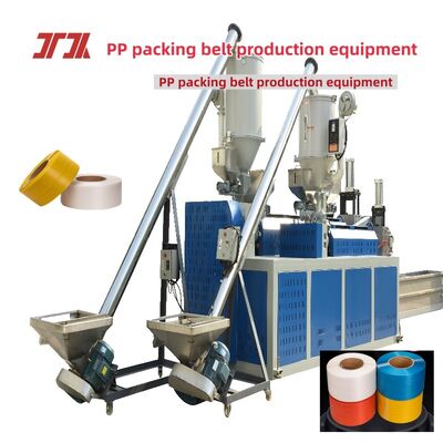 Productieapparatuur voor het maken van PP-banden 15 mm pp-bandmachine voor 100% gerecycled PP-materiaal