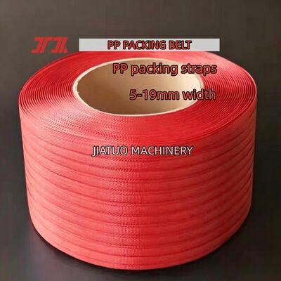 Nieuw materiaal PP-verpakkingsriem 5 mm PP-verpakkingsriemen voor automatische omsnoeringsmachines