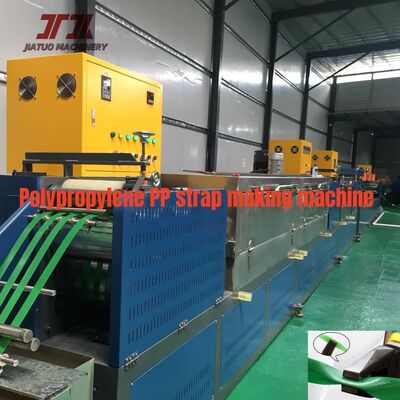 9-32mm Breedte PET Band Productie Machine met PET Gerecycled Materiaal en 220-250kg/U Capaciteit