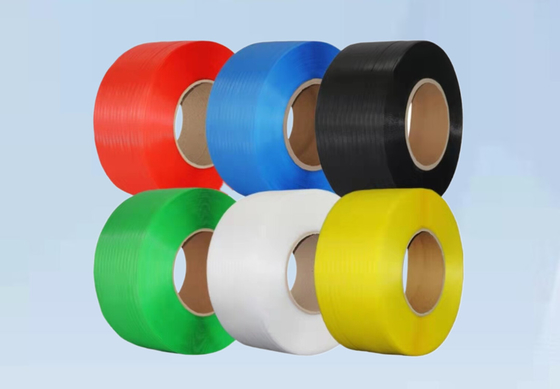 Verpakking die van de aanpassings de Groene In reliëf gemaakte Pallet Plastic pp-Riemriem vastbinden