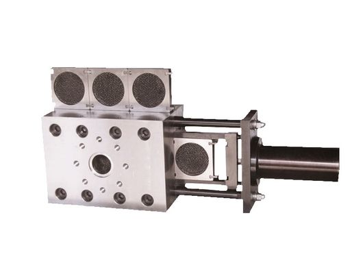 Elektrische schermwisselmachine voor extrudering van kunststoffen in extruder 517 bar