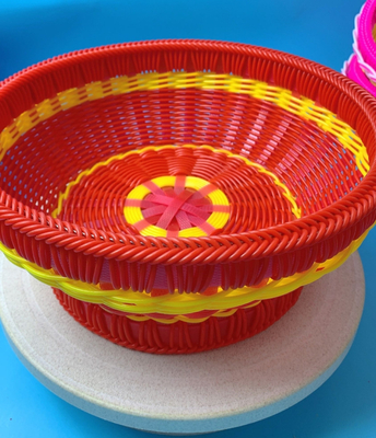22 kW Plastic Imitation Rattan Making Machine Productielijn 4-Strap PP/PE Rattan Artificial Making Machine