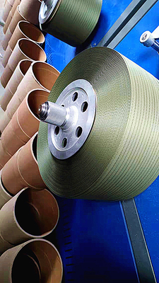 Automatische Plastic pp die Verpakkingsriem vastbinden die Machineplc Controle maken