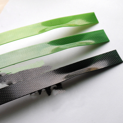 Van de de Verpakkingsriem van het HUISDIERENstaal de Plastic Gespleten Bestand Douane Logo Printing