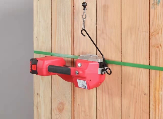 Auto Handbediende Elektrische het Verbinden het Vastbinden Machine voor 1016mm pp/HUISDIERENriem