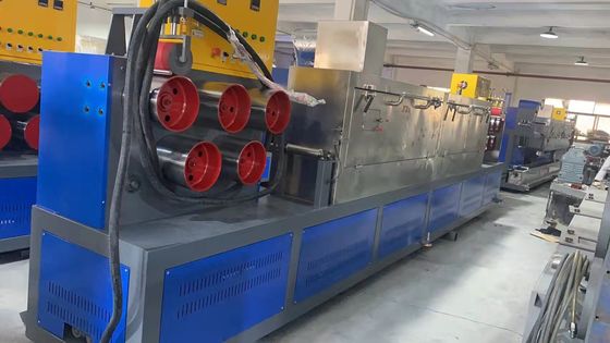 Twin Screw PP Strap Productielijn Plastic Polypropyleen Extrusiemachine met non-stop zeefwisselaar