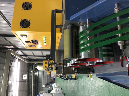250 kg/h baksteen PET plastic verpakkingsband machine 9-32mm riem fabricage machine