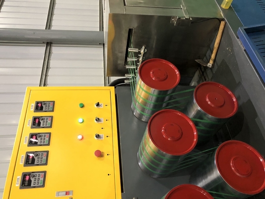 Automatische 400 kg/h PET-bandmachine 19 mm breedte bandextruder