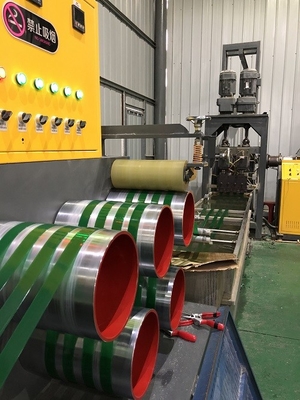 PLC-besturing Plastic Belt Productielijn PET-verpakkingsband band maken machine Gebruikersvriendelijke PET-band extrusielijn