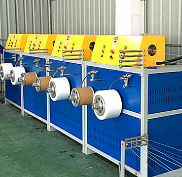 Enkelschroefs 90mm PP Band Productielijn Dubbele Output Met PLC Geheugensysteem