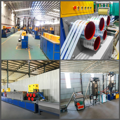PLC-besturing Plastic Belt Productielijn PET-verpakkingsband band maken machine Gebruikersvriendelijke PET-band extrusielijn