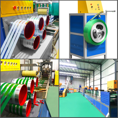 PLC van de huisdierenstrook intelligente controle 6 van de de bandband van de Productielijnverpakking de lijn van de de extruderuitdrijving