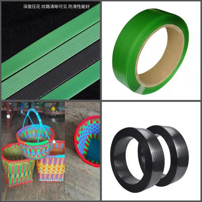 GUGAO Motor Plastic Strap Packing Machine 9 - 32 mm PET Strap Manufacturing Machine
