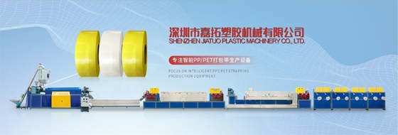 Automatische PLC de Extruderschroef pp die van de het Schermpp Riem Riemmachine inpakken