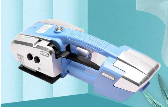 Wrijvinglas die Vastbindend Machine met Regelbare Spanning Handbediende het Vastbinden Machine Op batterijen voor HUISDIERENriem verzegelen