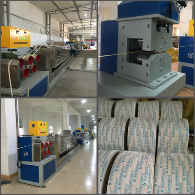 Eenvoudige schroef PP band extrusie machine automatisch voedingssysteem Volledig automatisch PP band maken lijn