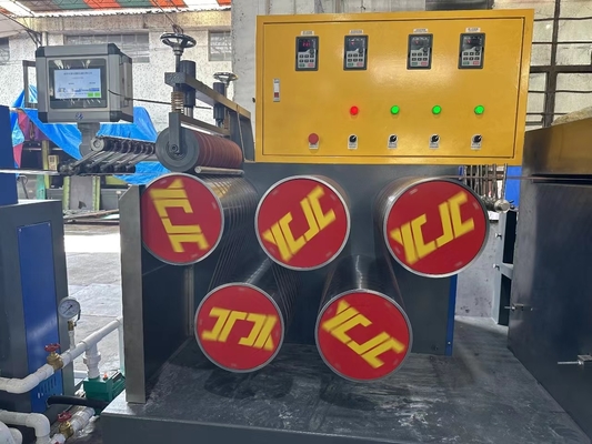 Pp-Riem die tot Machine 0.41.2mm maken Dikte voor Verwerkingspp de volledig Automatische PLC Productielijn van de Controlepp Band