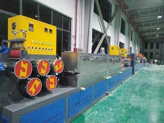 High Performance PET Strap Extrusion Line Met PLC Control 9-32mm PET Strap Maker