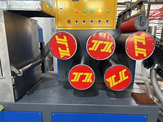 Eenvoudige schroef PP band extrusielijn PP band maken machine PP band maken machine met 1 tot 4 geëxtrudeerde riemen