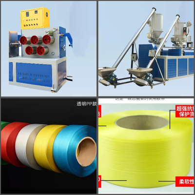 High-Speed PP-band maken machine Single / Multi-Color voor efficiënte productie