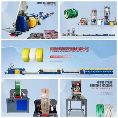 Elektrisch aangedreven PP-bandmachine voor extruderende productielijn