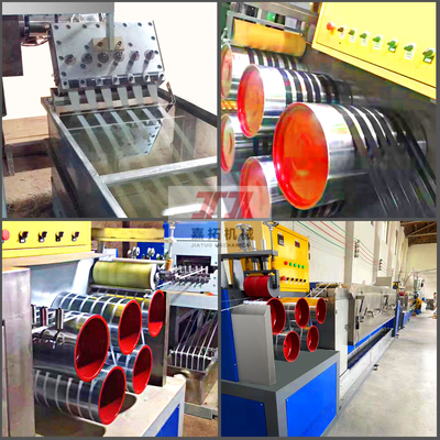 180-200 kg/h PP-band-extrusie-machine met PLC-programma-controller