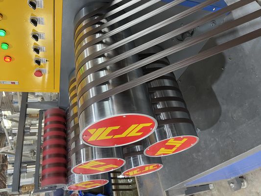 GUGAO Motor PP-bandmachine voor verpakkingsmaterialen PP-band vol-automatische opvouwmachine (5-19 mm)