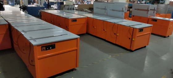2.5 seconden/kartondoos bandmachine semi-automatische baler