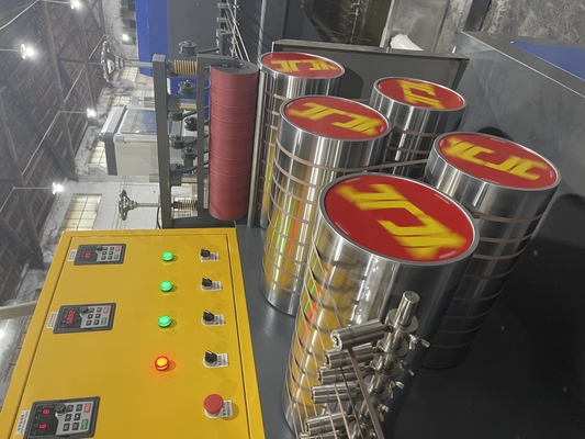 Robuuste PP-bandmachine met twee schroeven voor duurzame banden op meerdere gebieden