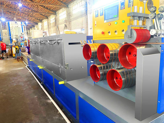 Productielijn voor recycled PP-banden met een hoog rendement 230 - 250 kg/u met GUGAO Motor