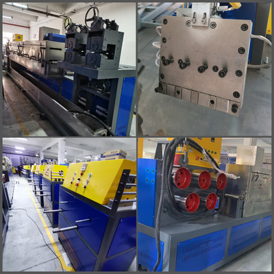 200 kg/h PP-band-extrusielijn 3.6*1.2*4M PP-verpakkingsbandmachine