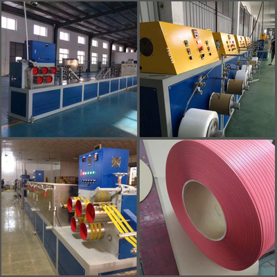 Hoge sterkte en hoge spanning PP-bandband automatische wikkeling en extrusie apparatuur 6000KGS/24h