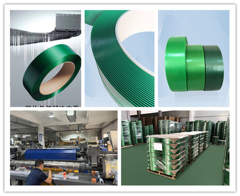 PET-bandbandapparatuur, PET-gordel-extrusielijn, PLC-computer aanraakschermbesturing, PET-groene bandapparatuur