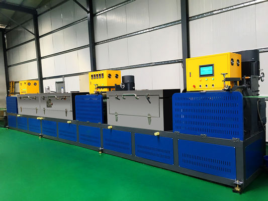 GUGAO Motor PET-strop-extrusielijn voor PET-grondstof of gerecycled PET-flesvlokken