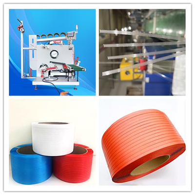 1.8KW PP-bandwinder met dubbele servomotor Automatische vervangingsondersteuning voor papierbuizen