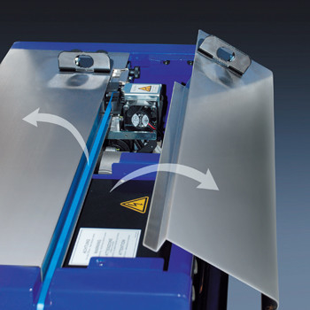 High-End Friction Fusion Technology Box Strapping Machine voor hoogwaardig verpakken Desktop strapping machine