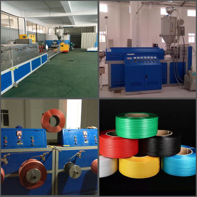 Productielijn voor recycled PP-banden met een hoog rendement 230 - 250 kg/u met GUGAO Motor