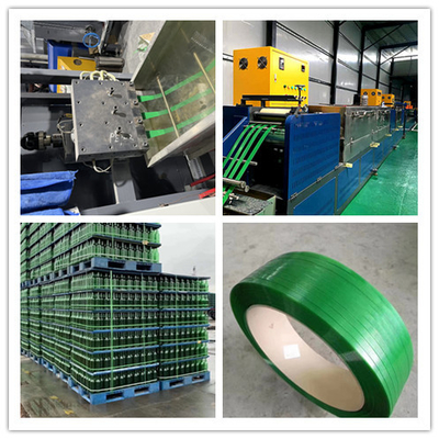 Gemakkelijk onderhoud PET band maken machine met horizontale tablet structuur