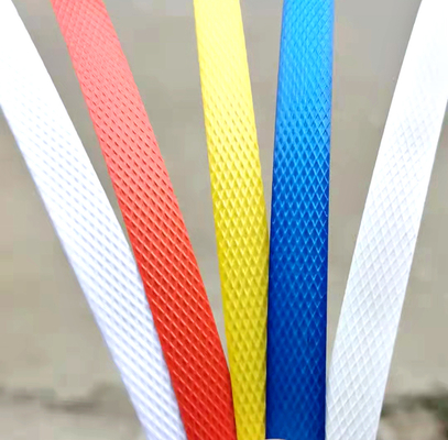 Persoonlijke plastic extruder 5-15 mm PP banden productielijn PP apparatuur voor PLC-besturingssysteem