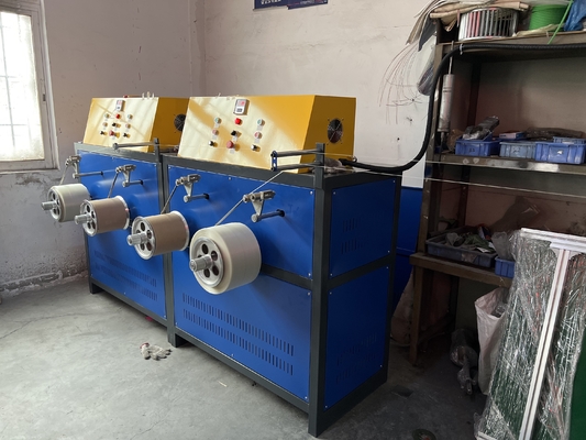 Aanpasbare en duurzame Pp-bandmachine met enkel dubbel schroefmateriaal